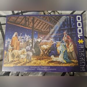 Eurographics Nativity 1000-piece jigsaw‎ puzzle.